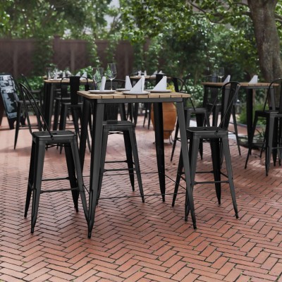 Комплект барный: стол, 2 стула UrbanBar - купить в Цамаде