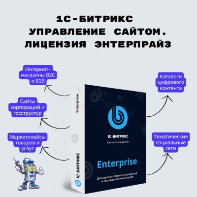1С-Битрикс: Управление сайтом. Лицензия Энтерпрайз - купить в Цамаде